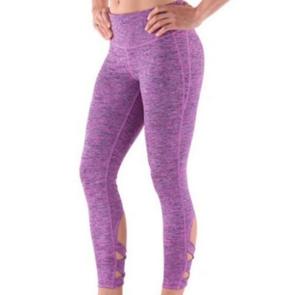 Manduka Cross-Back Crop Yoga Leggings Size M